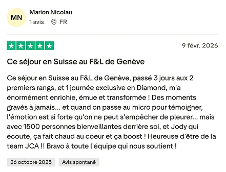 Avis d'un participant